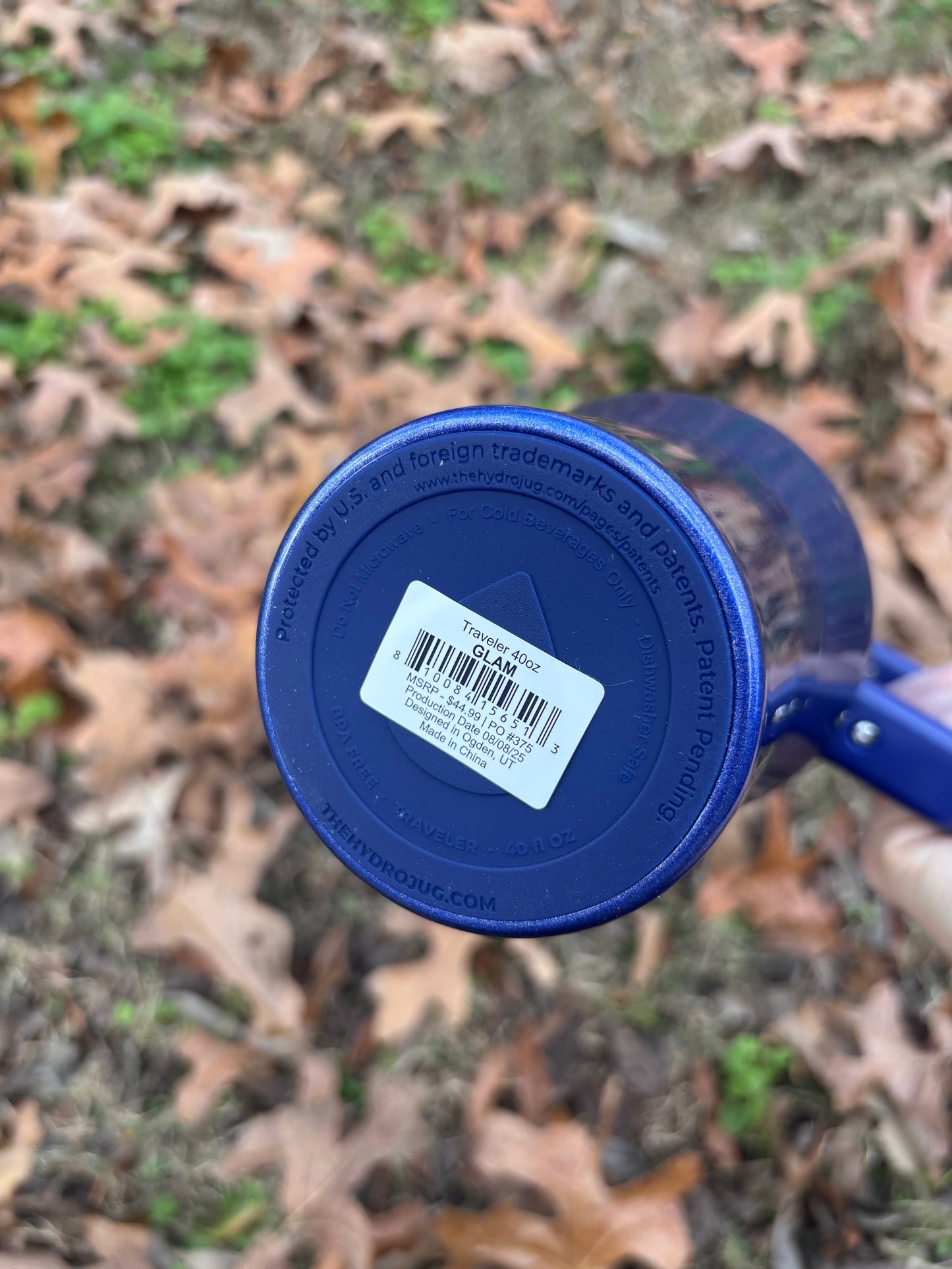 Glam 40oz HJ Trav (discount codes cannot be used on cups or your order will be canceled)