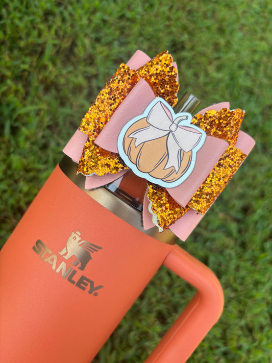 Pumpkin Coquette Bow