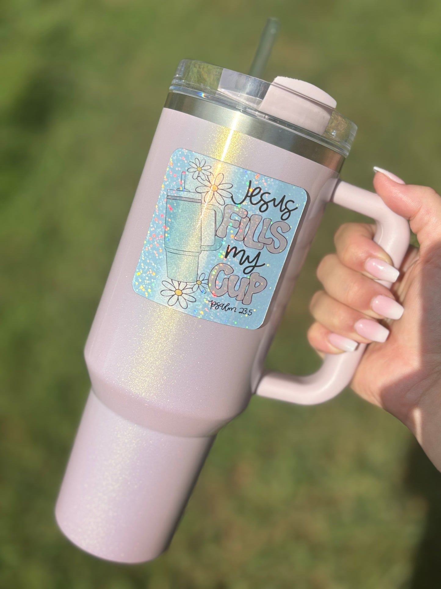 Jesus Fills My Cup Tumbler Magnet