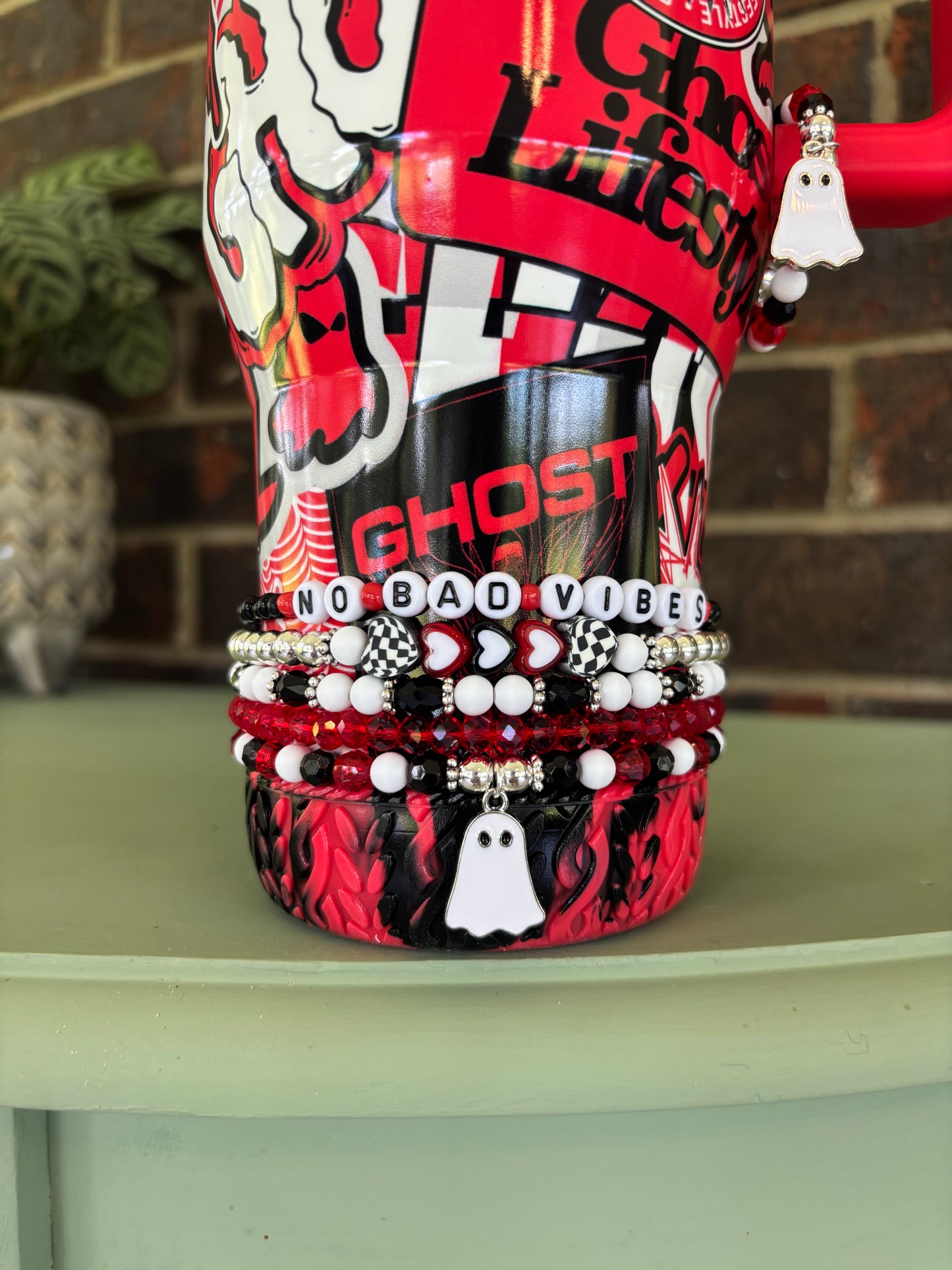 Ghost Magnetic Handle Charm