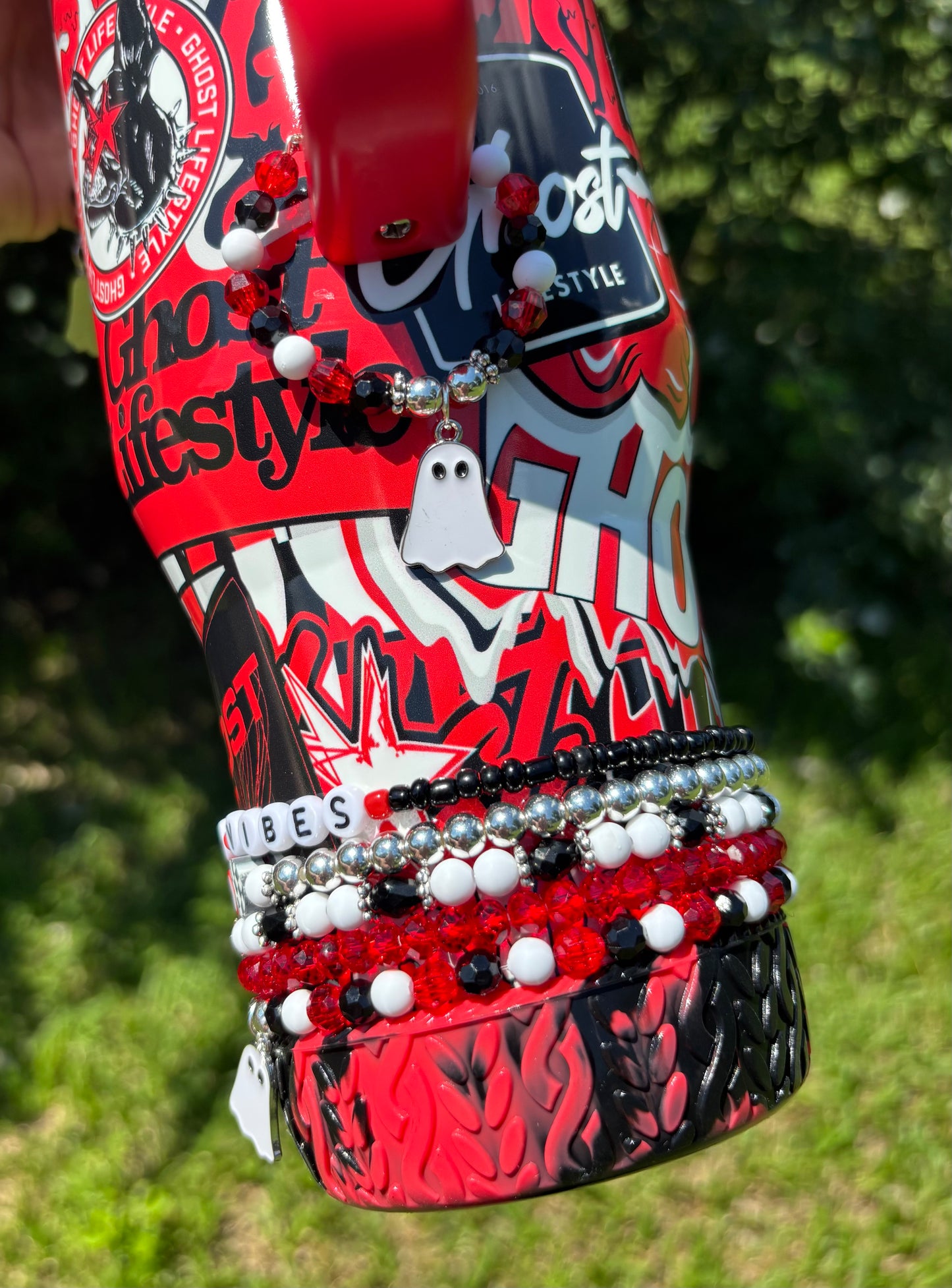 Ghost Magnetic Handle Charm