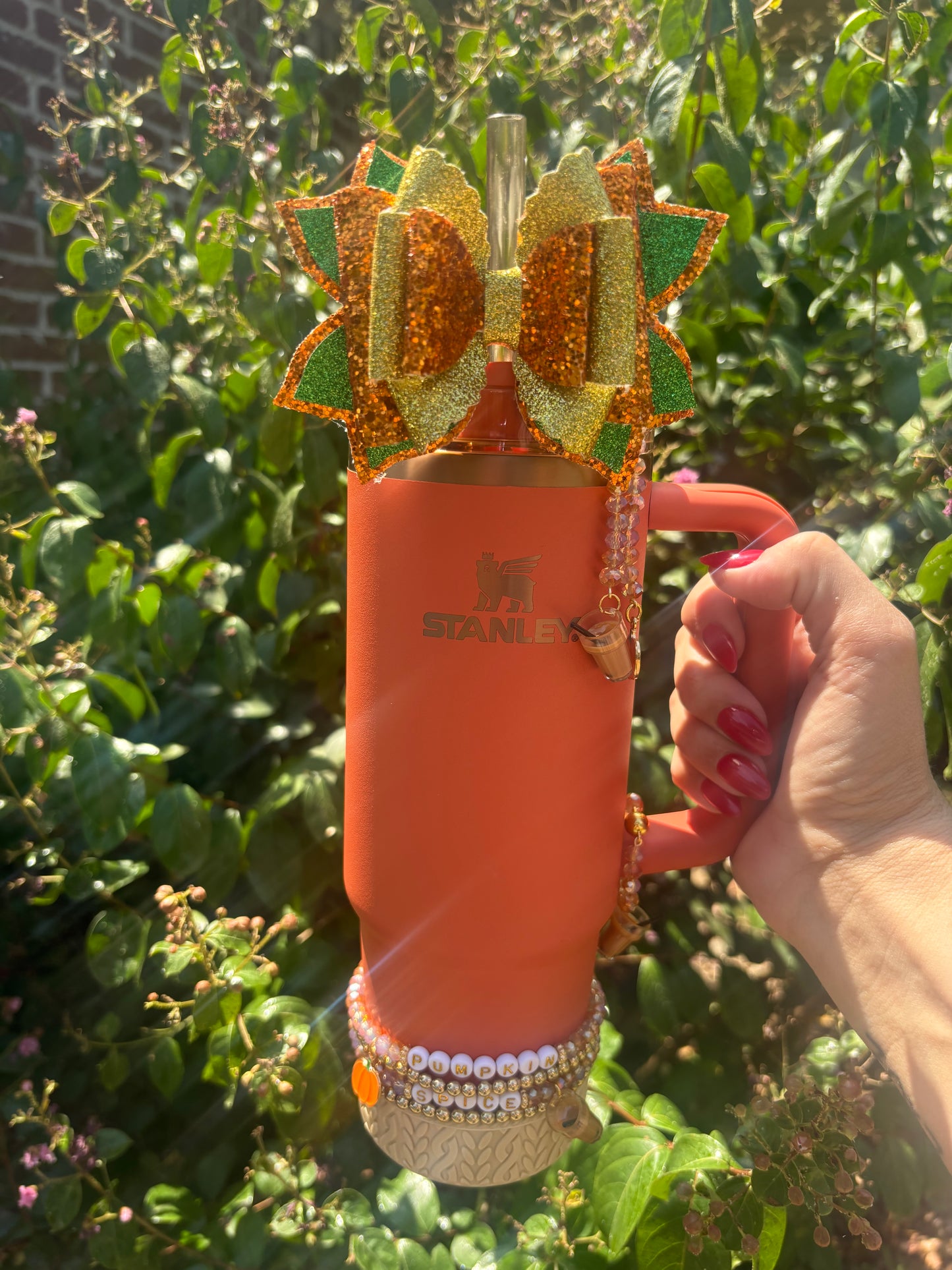 Pumpkin Spice Bow
