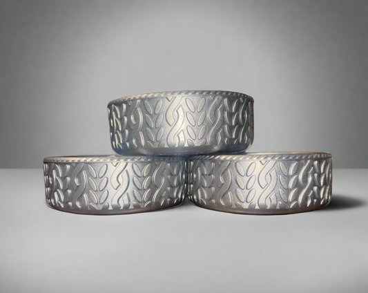 Metallic Silver  || The Classic Cardi || 3”