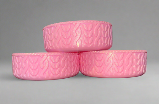 Sweet Pink Shimmer || The Classic Cardi || 3”