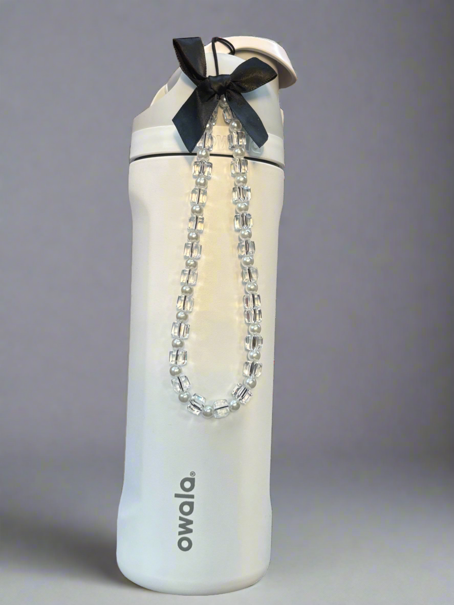 Black Bow Bling Charm