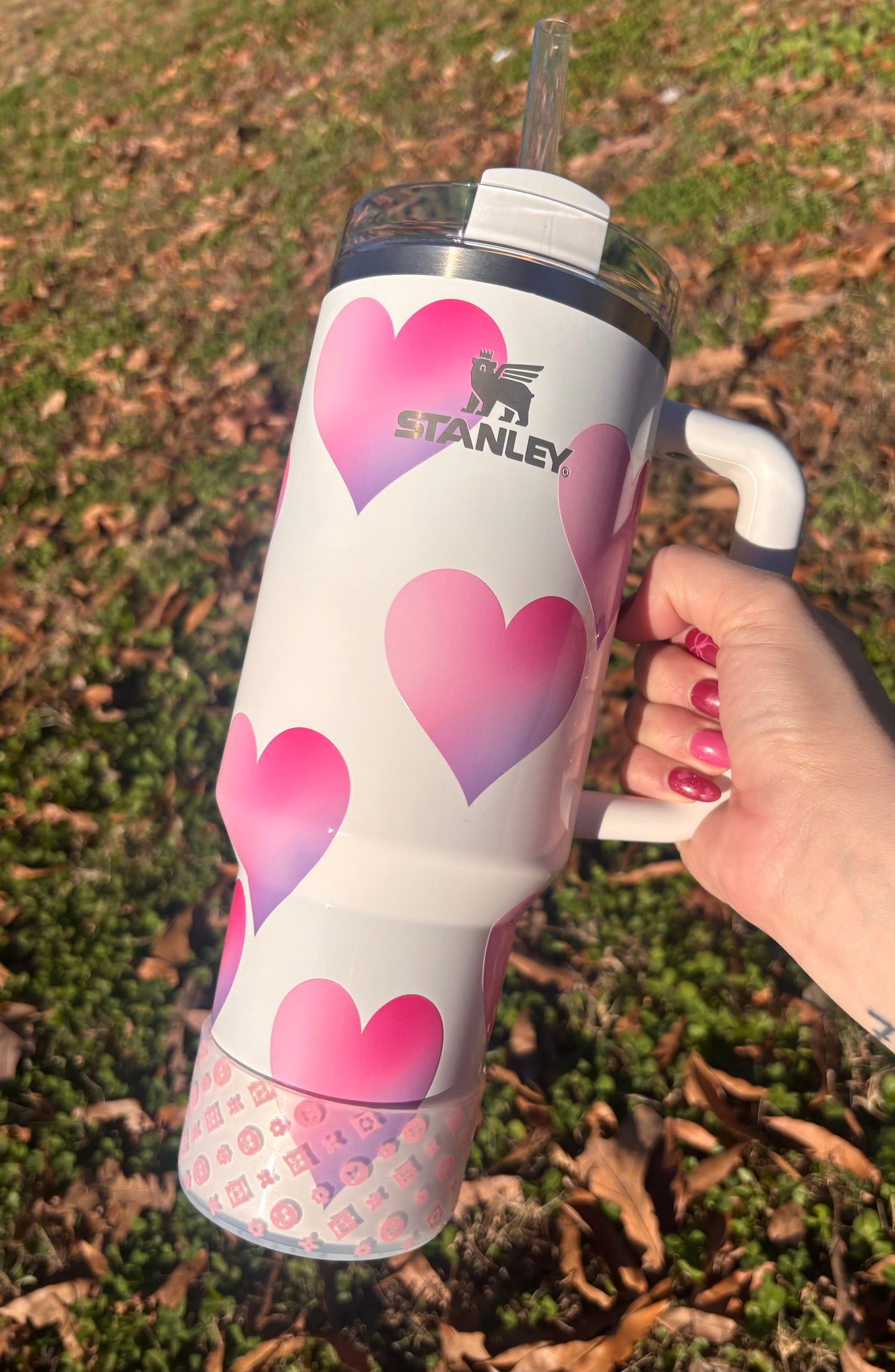 Baby Pink LUX Clear Transparent Silicone Boot