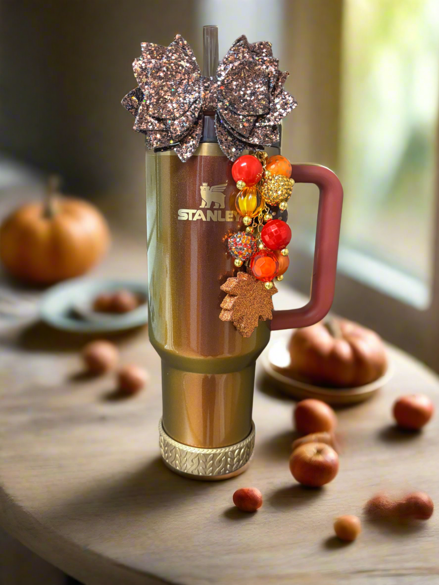 Fall Leaf Dangle Charm