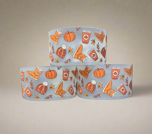 Fall Bliss Transparent Silicone Boot