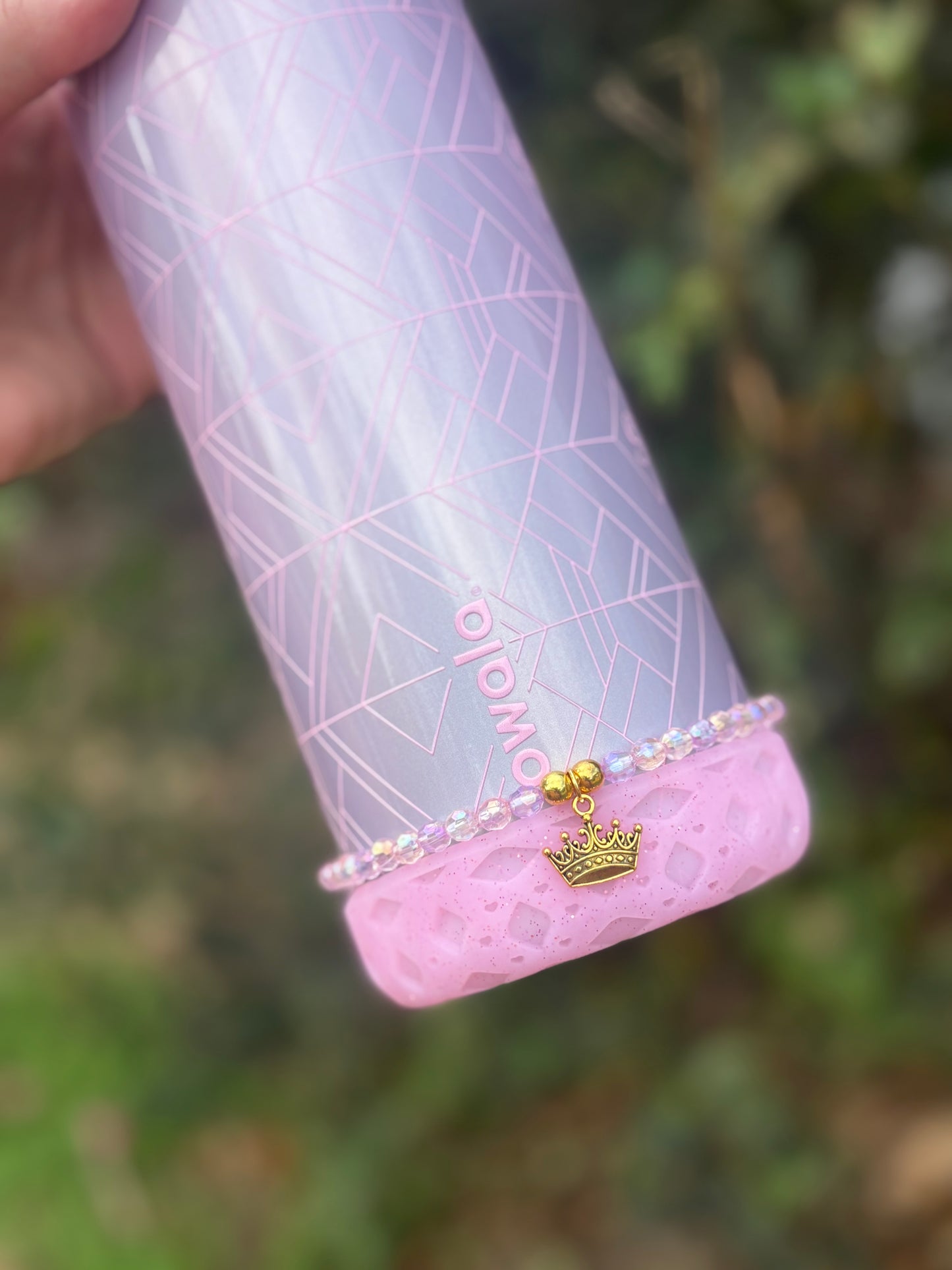 Pink Glitter || The Popette Silicone Boot