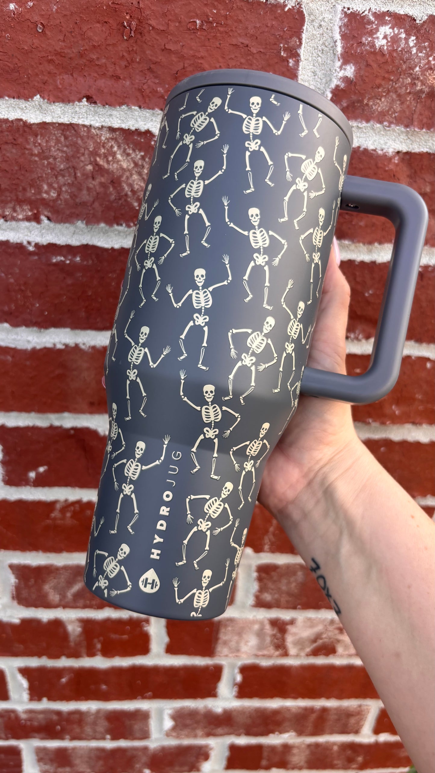 Dead Serious 32 oz HJ trav-see pic for small dot flaw  (discount codes cannot be used on cups or your order will be canceled)