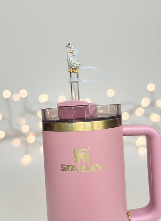 Goose Deluxe Metal Straw Topper Gold