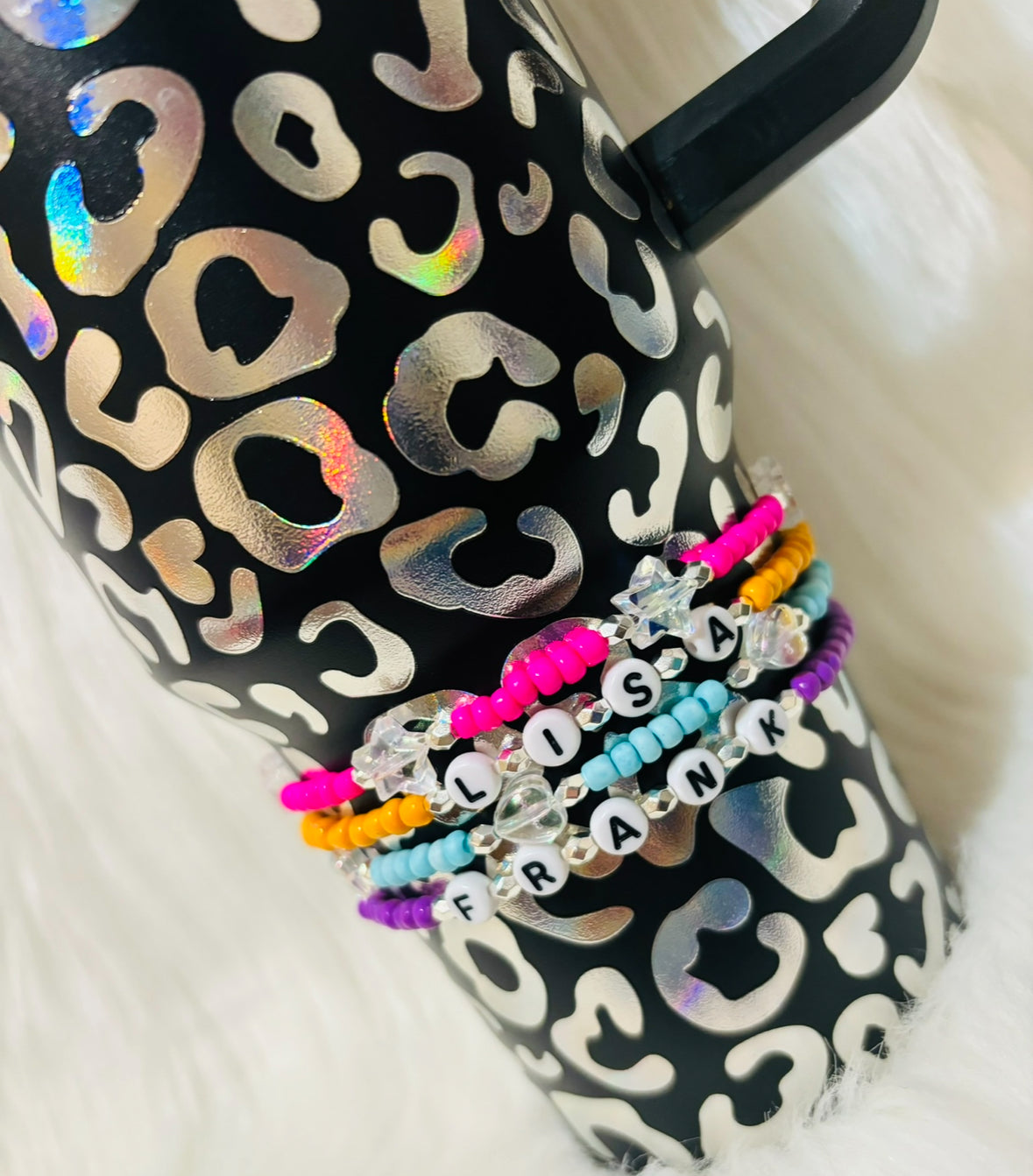 Lisa Frank Cup Bracelets