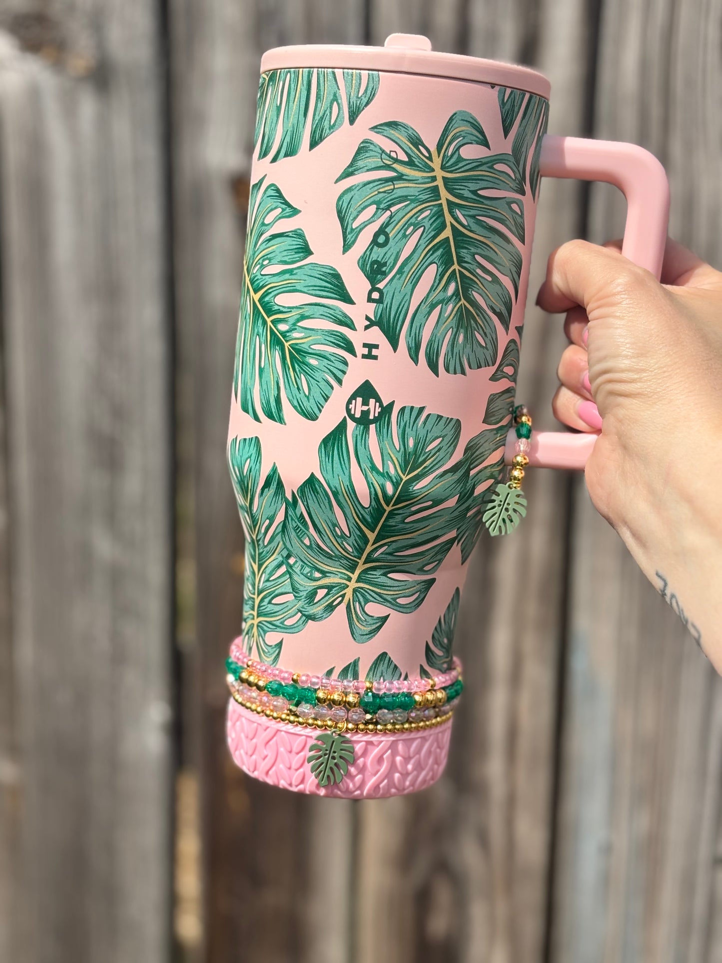 Monstera Magnetic Handle Charm