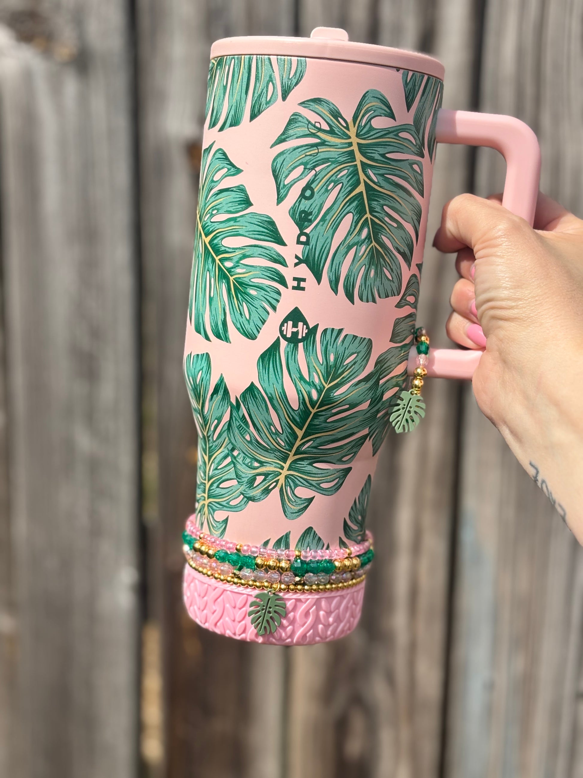 hydrojug monstera Monstera Cup Bracelets Accessories – Poppy Loves Co