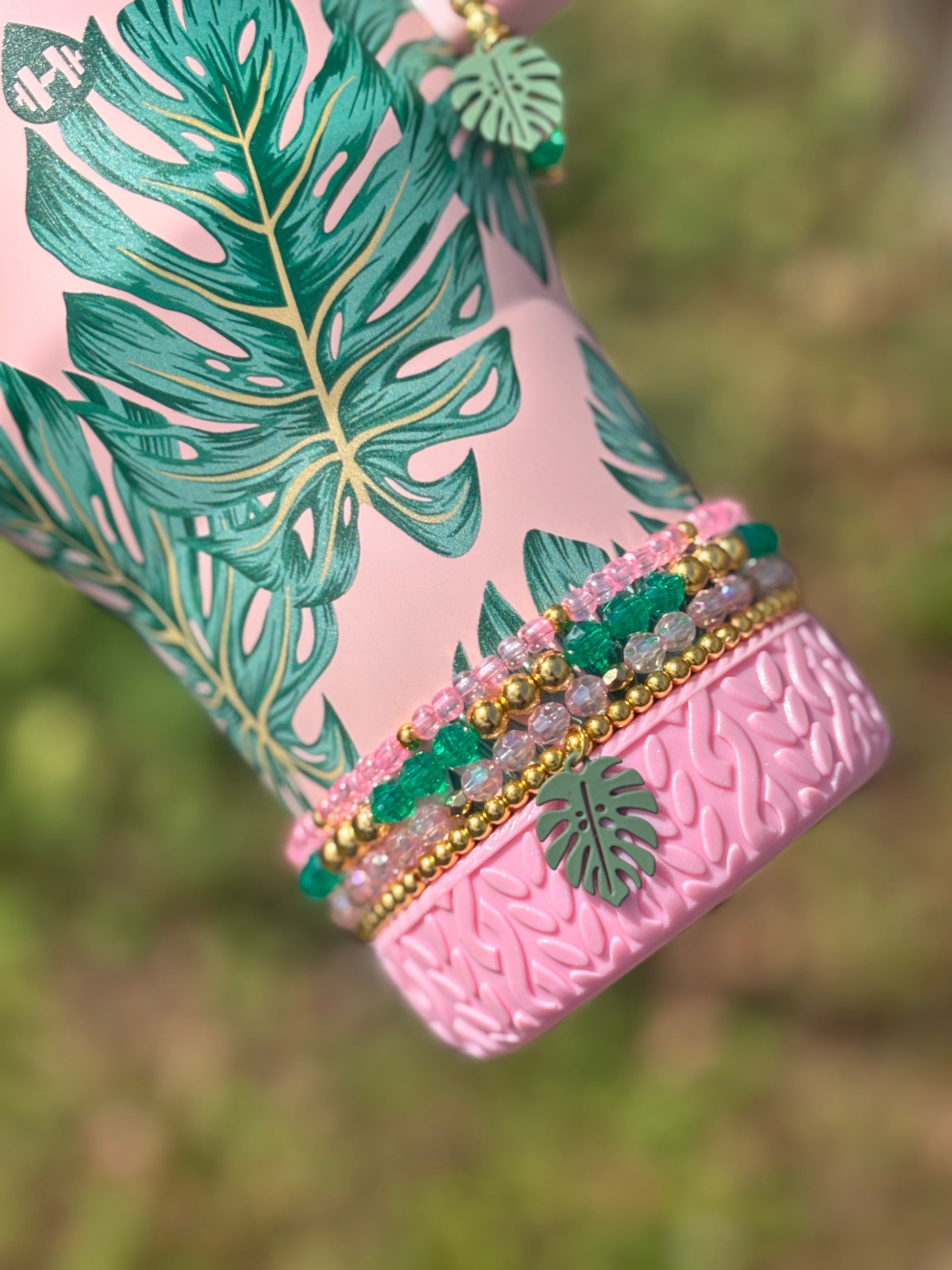 hydrojug monstera Monstera Cup Bracelets Accessories – Poppy Loves Co