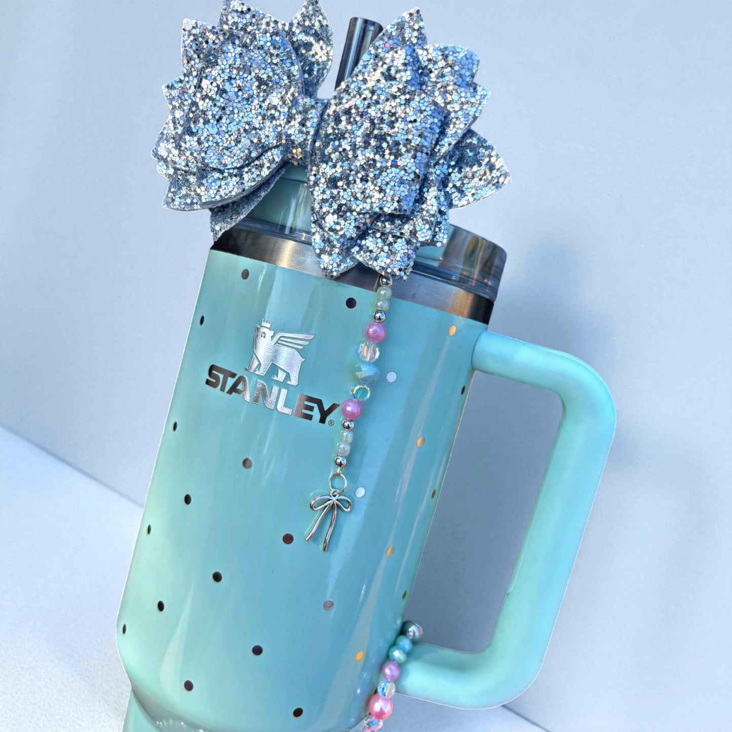 Peppermint Polka Dot Accessories