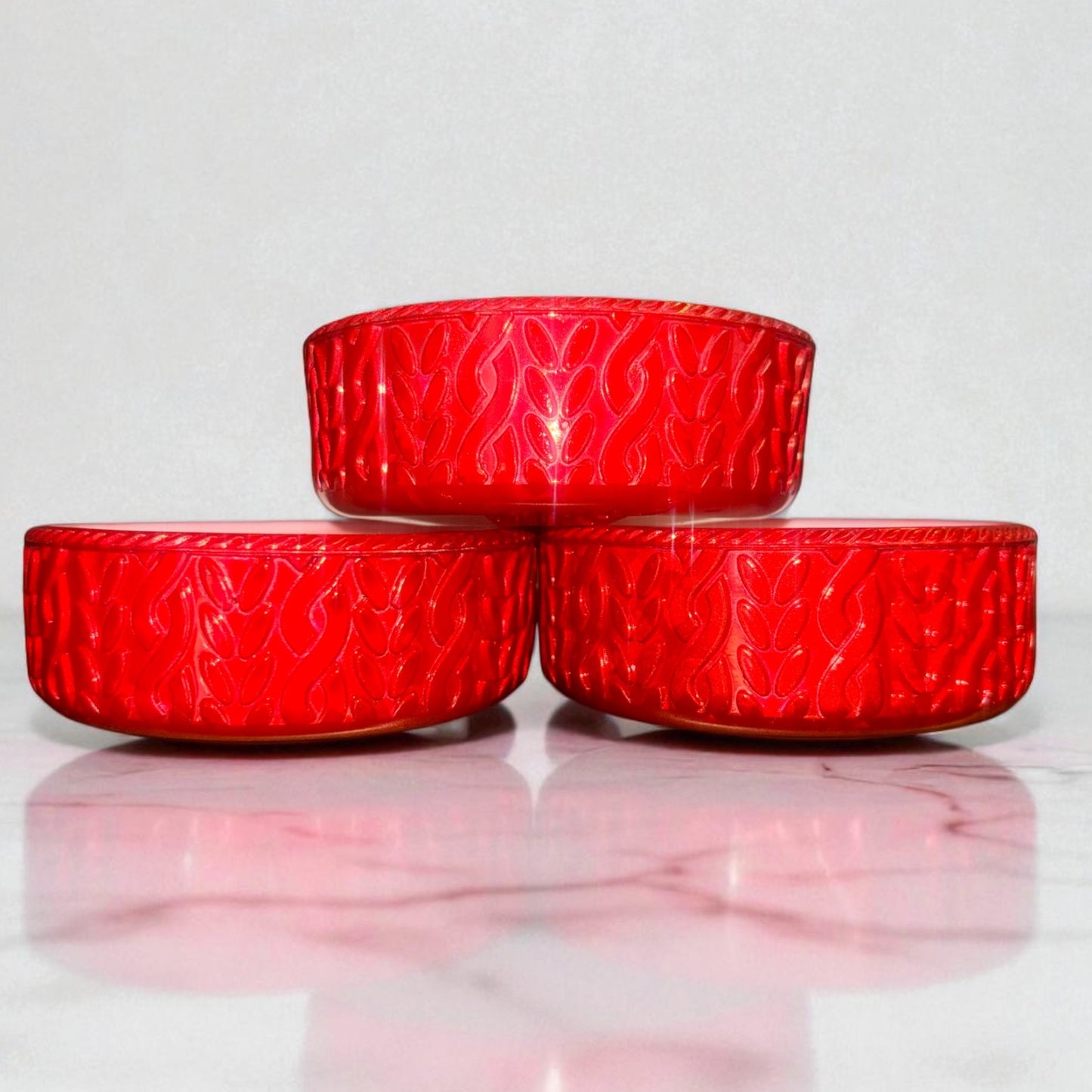 Ruby Red Holographic || The Classic Cardi || 3”