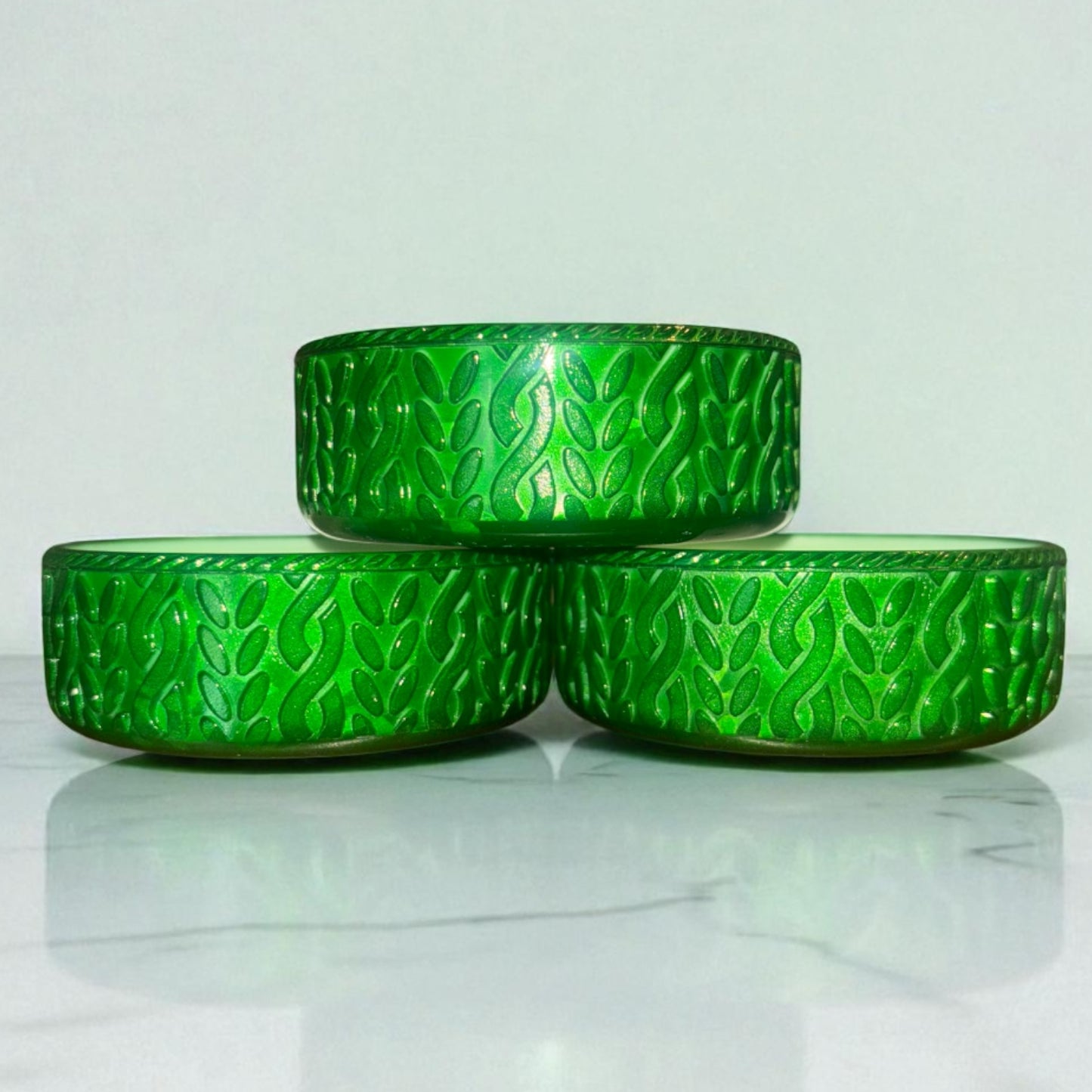 Emerald Green Holographic || The Classic Cardi || 3”