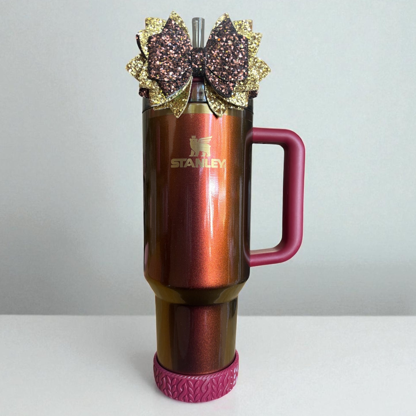 Sangria Shimmer || The Classic Cardi || 3”