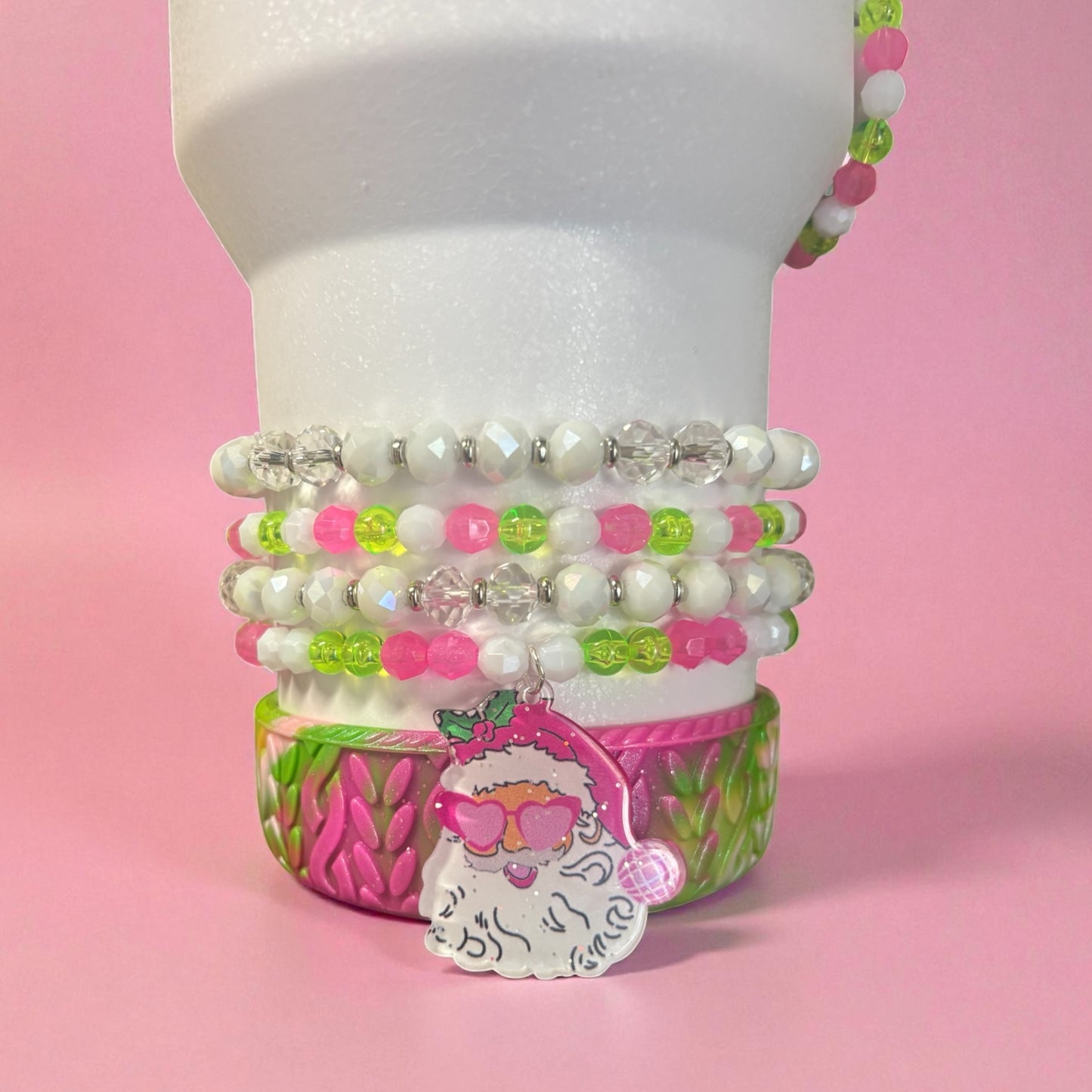 Pink Santa Accessories