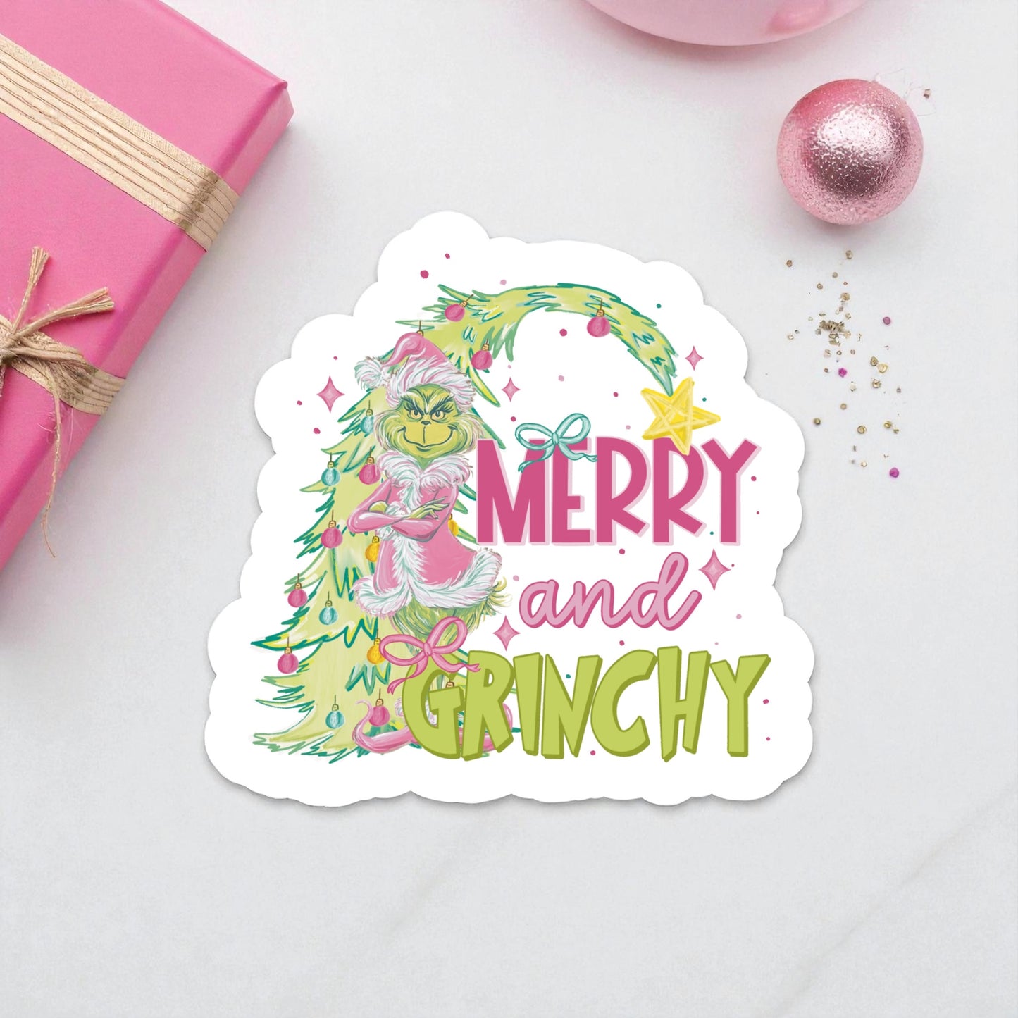 Merry Green One Magnet