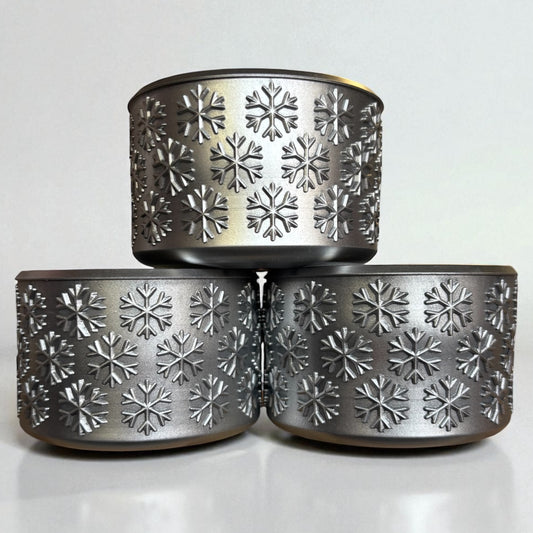 Botte en silicone avec flocon de neige doré