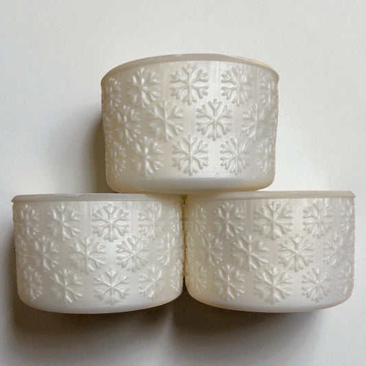 Botte en silicone avec flocon de neige en perles