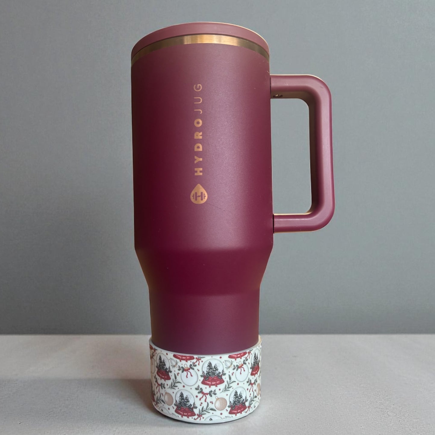 Merry Snowglobe Cream Silicone Boot