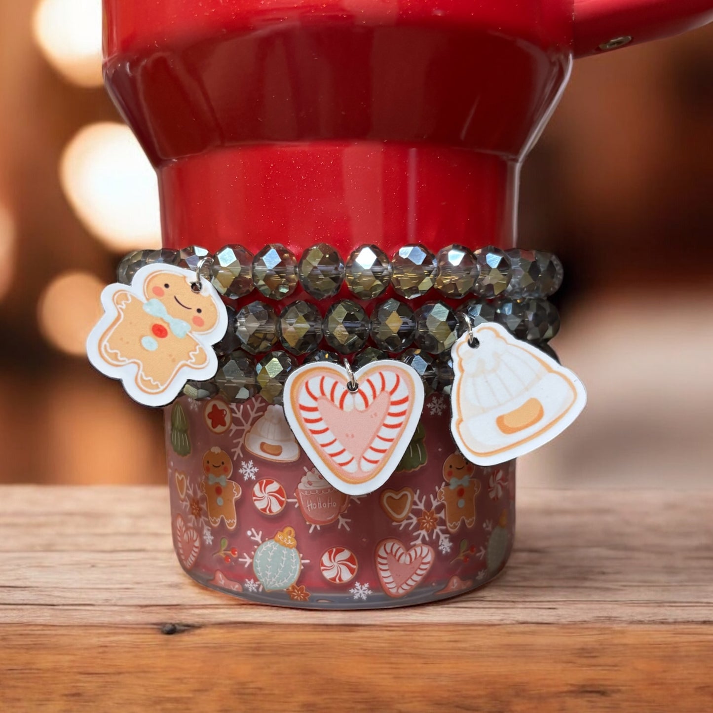 Holiday Sweet Treats Clear Silicone Boot