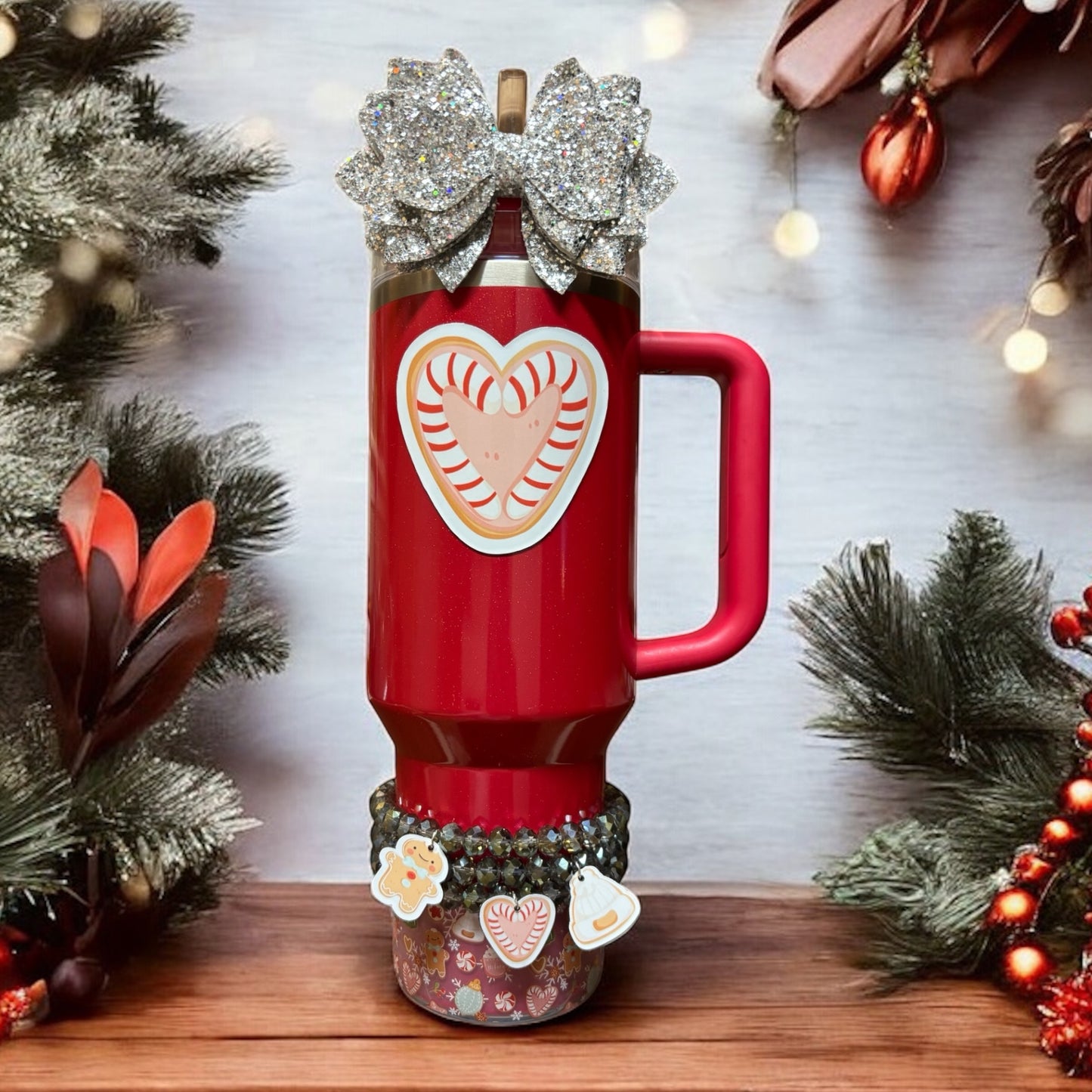 Holiday Sweet Treats Clear Silicone Boot