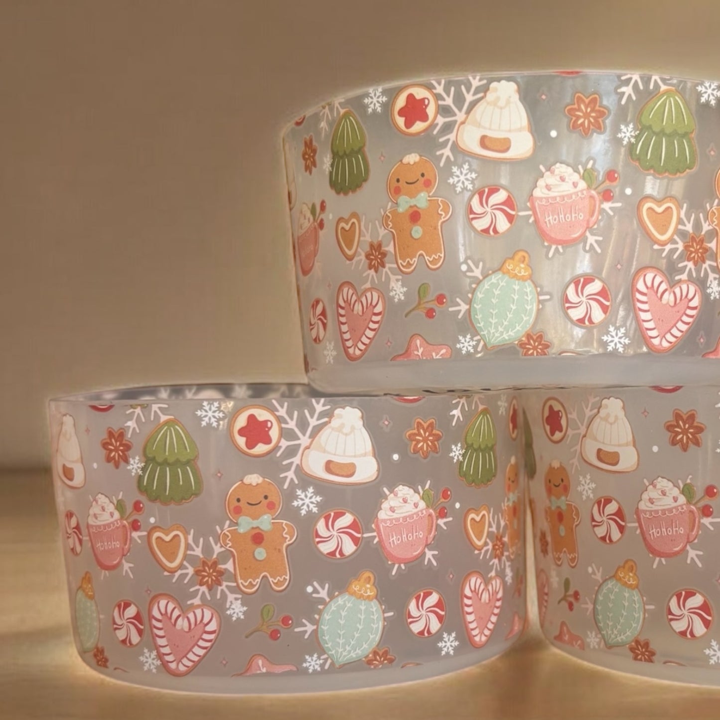 Holiday Sweet Treats Clear Silicone Boot