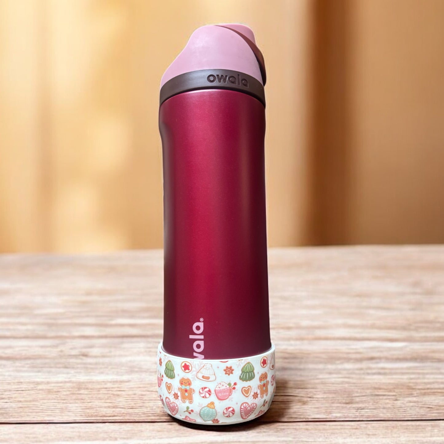 Holiday Sweet Treats Cream Silicone Boots