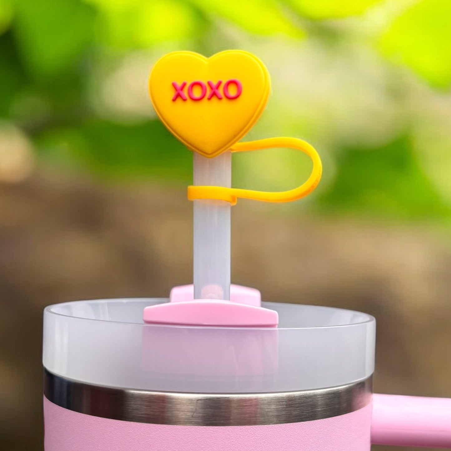 XOXO Straw Topper & Handle Charm Bundle