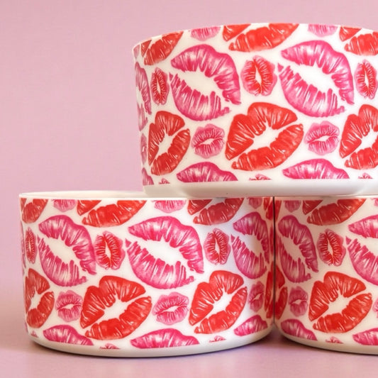 Read My Lips White Silicone Boot