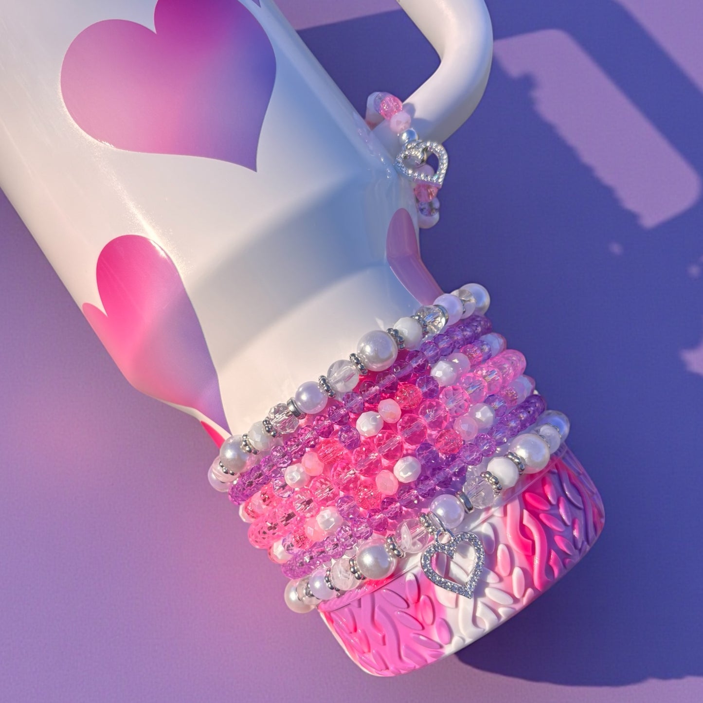 Frosted Heart Gradient  Accessories