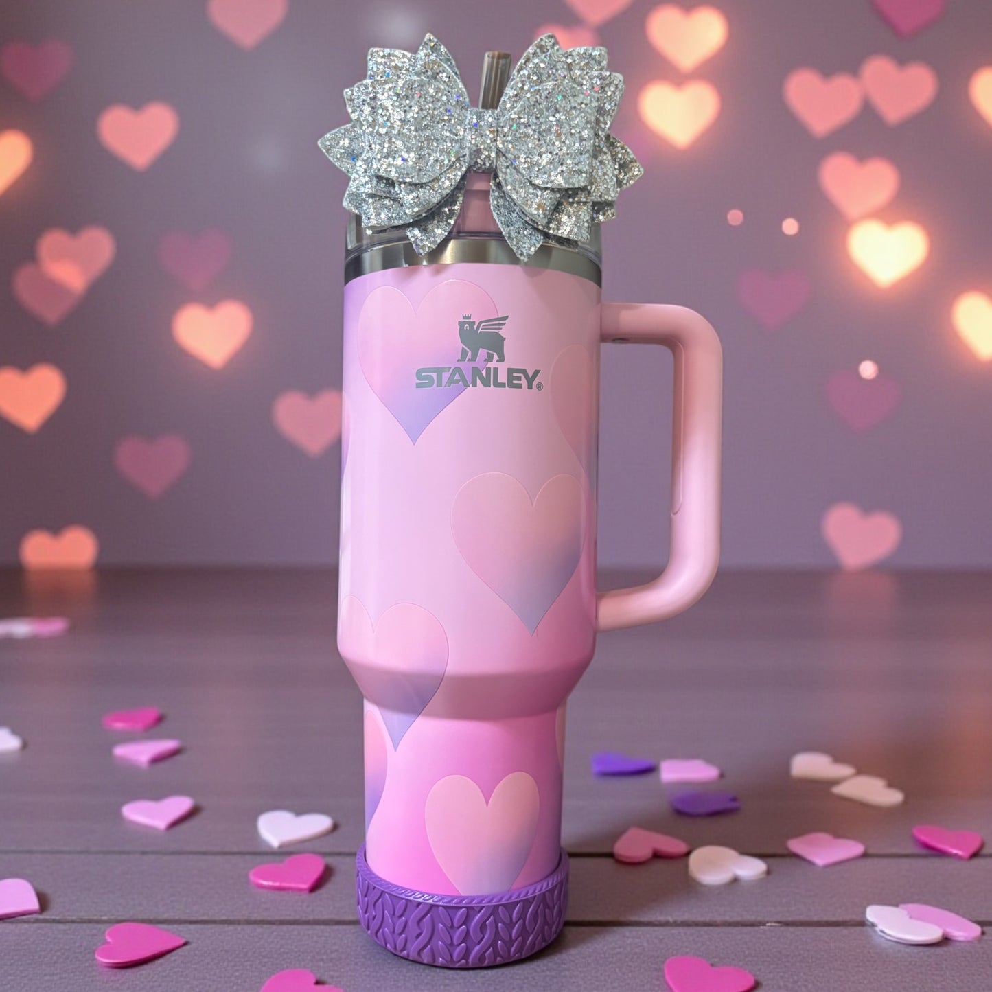 Plum Shimmer || The Classic Cardi || 3”