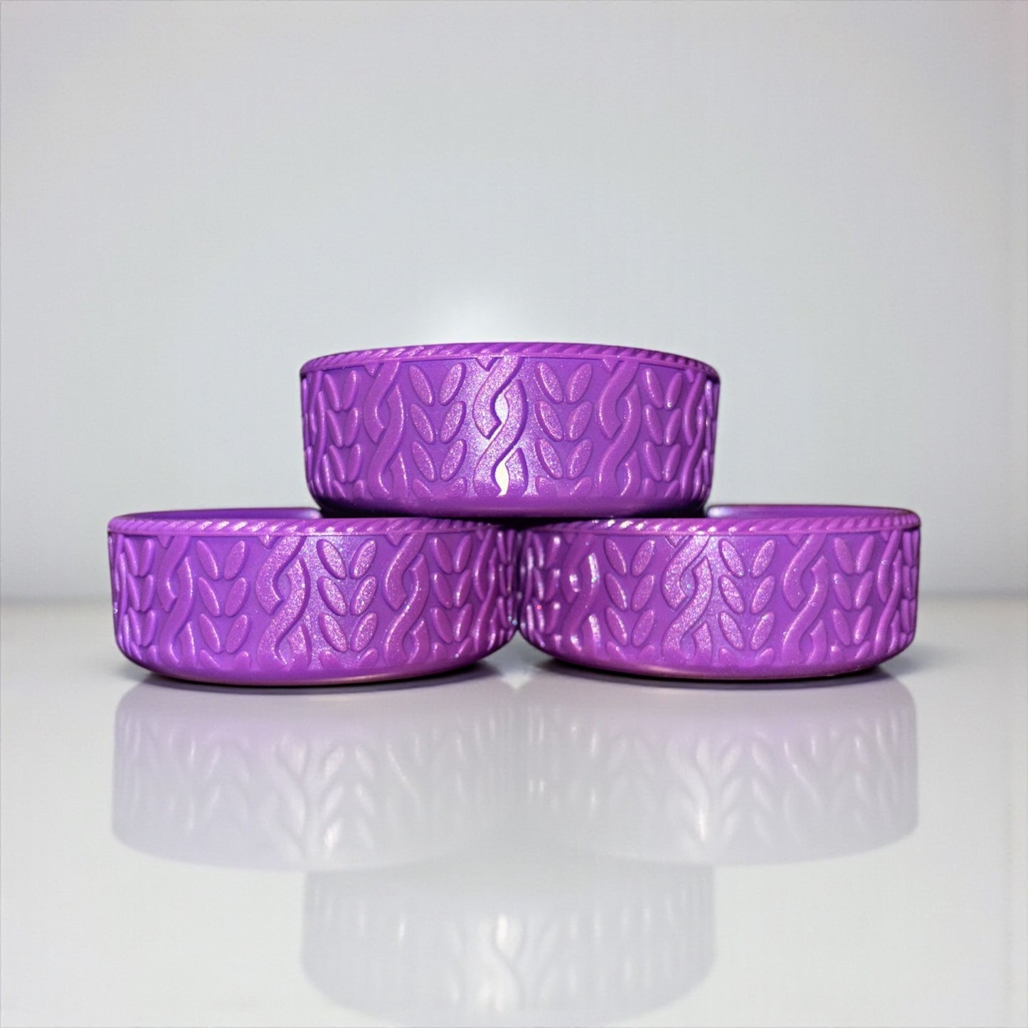 Plum Shimmer || The Classic Cardi || 3”