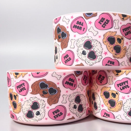 Puppy Love Pink Silicone Boot
