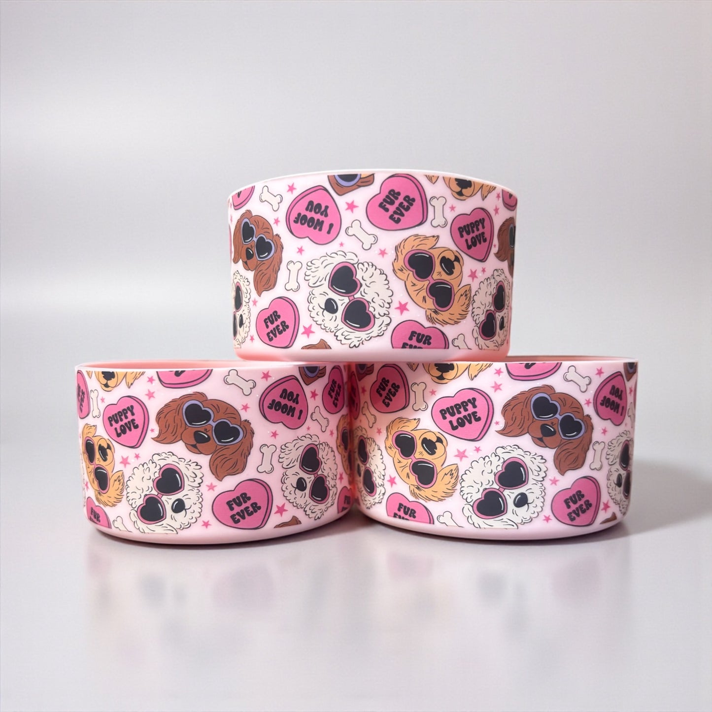 Puppy Love Pink Silicone Boot