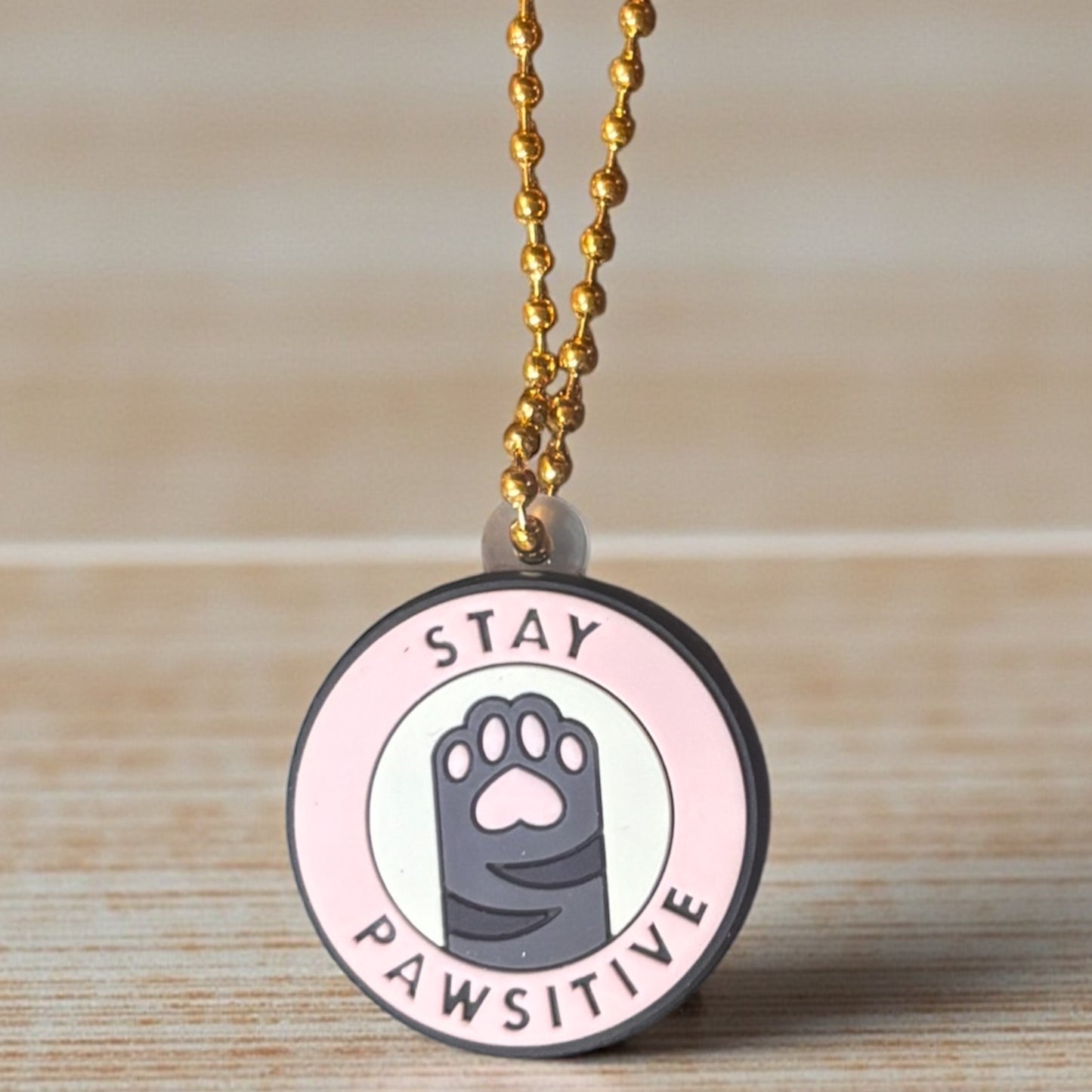 Stay Pawsitive Straw Topper & Handle Charm Bundle