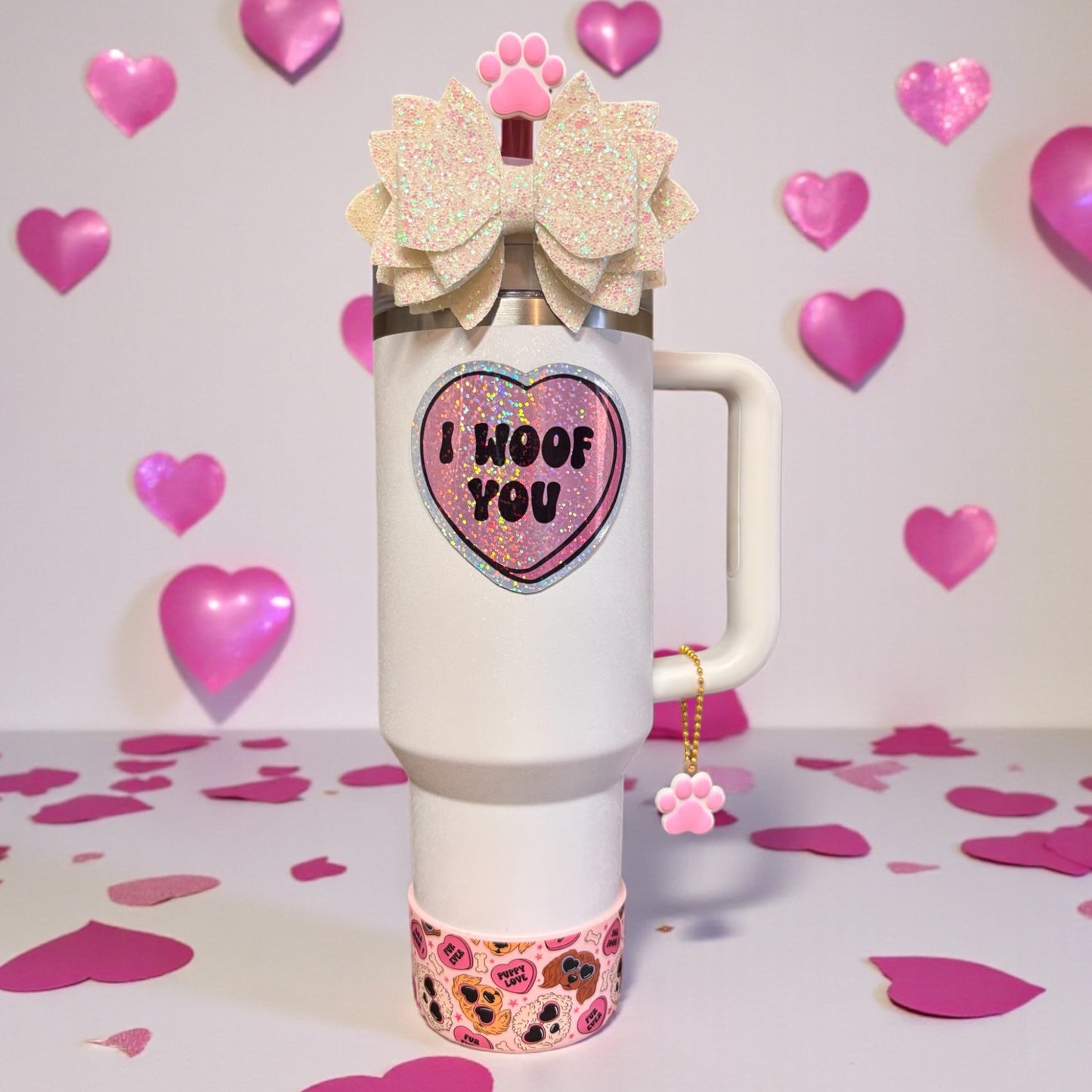 Puppy Love Pink Silicone Boot