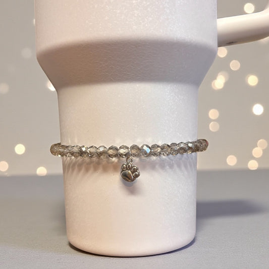 Paw Charm Cup Bracelet