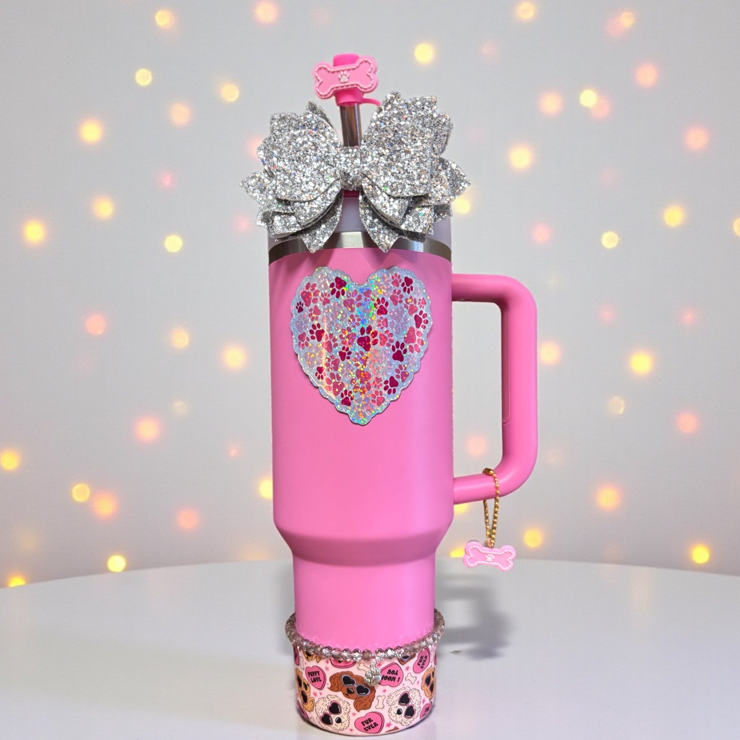 Paw Charm Cup Bracelet