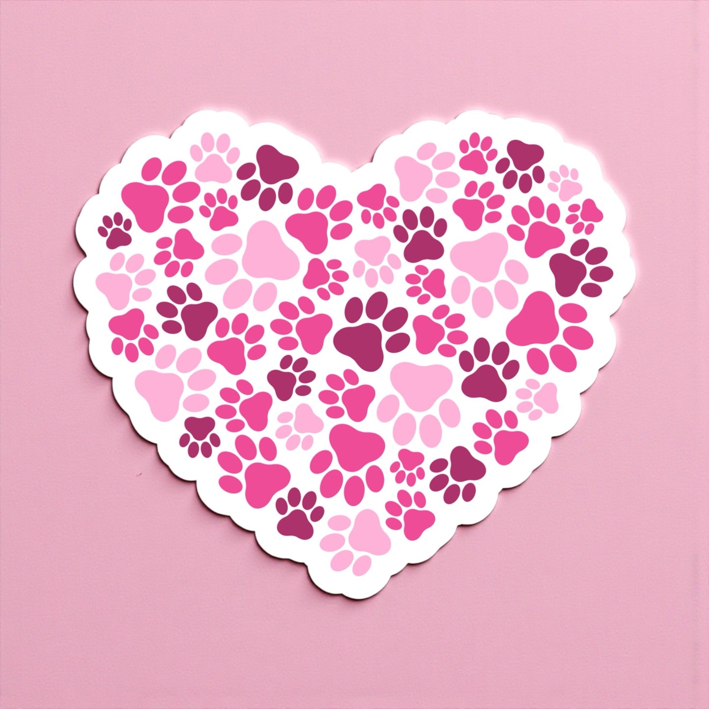 Aimant pour gobelet représentant un Père Noël léopard