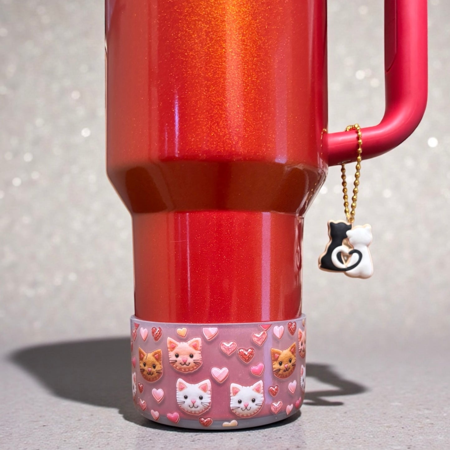 Cat Love Clear Silicone Boot