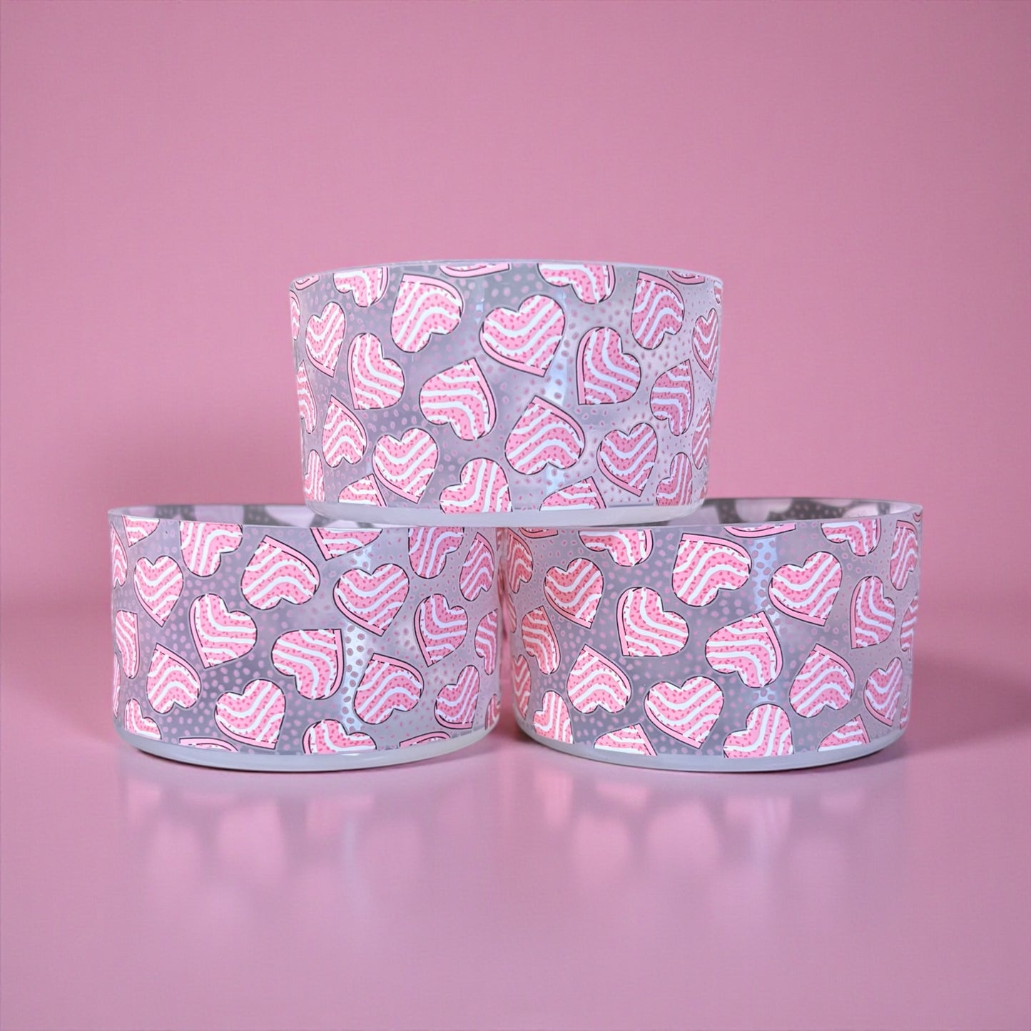 Heart Cakes Transparent Silicone Boot