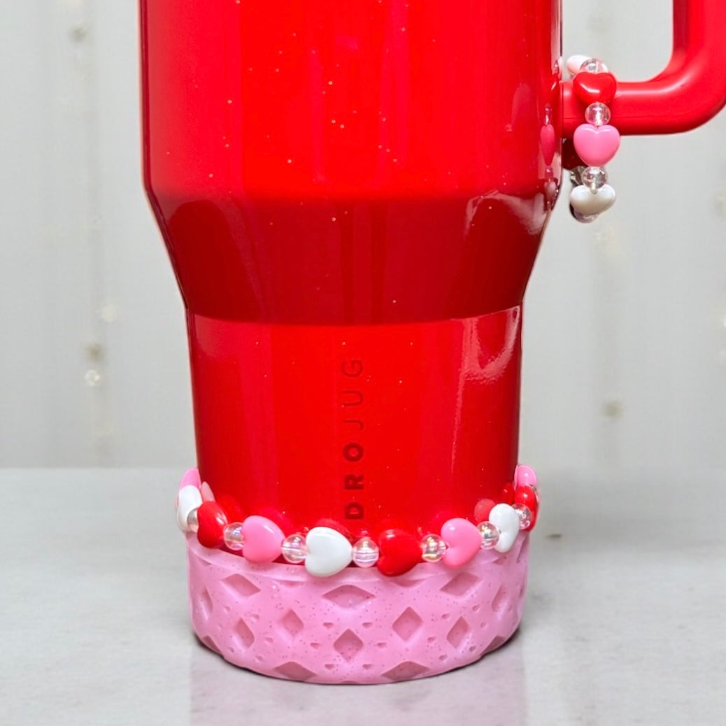 Bracelet coupe-vent en tricot avec bonnet. Un seul bracelet.