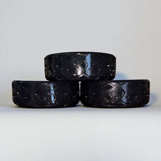 Obsidian Black || The Popette || 3.25”