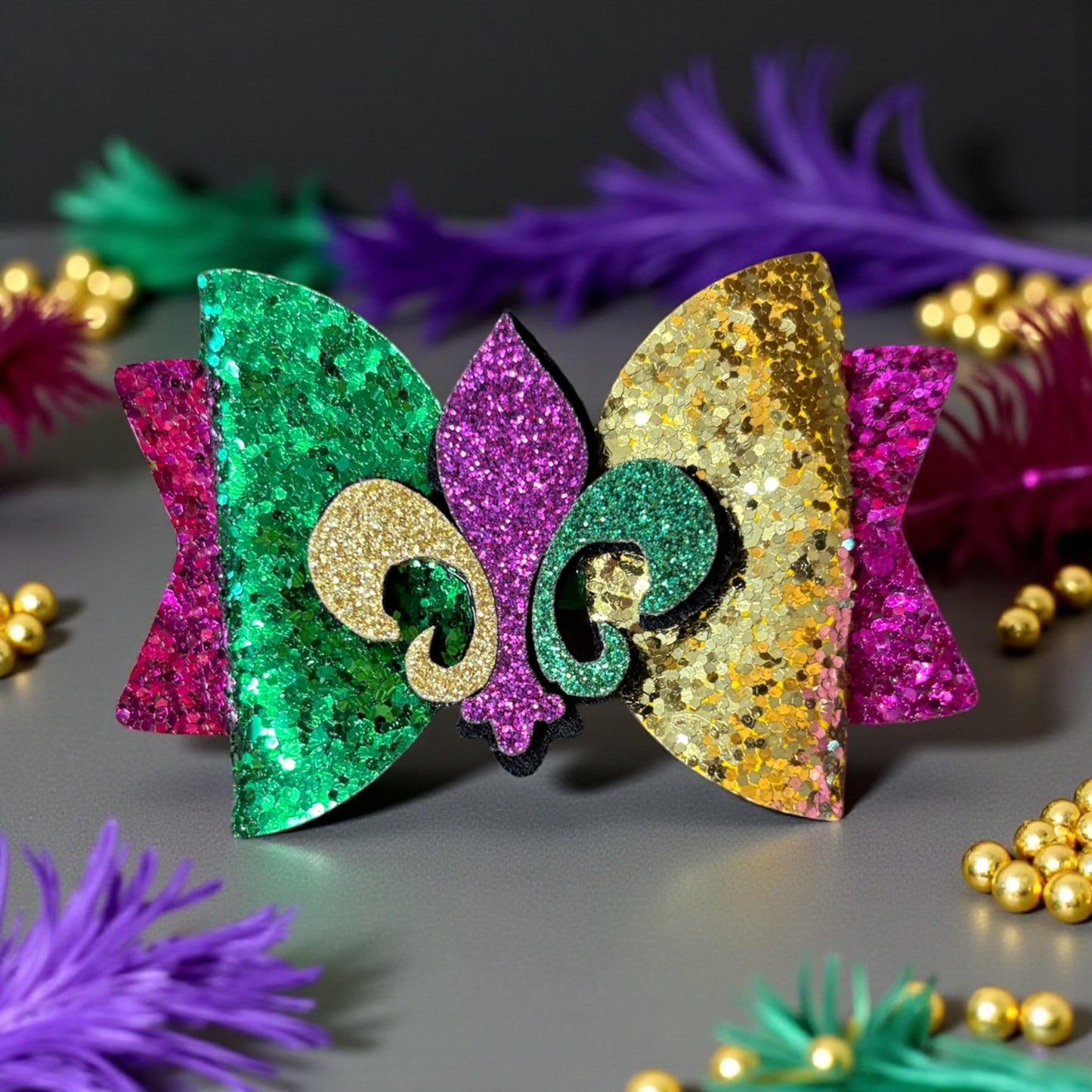 Mardi Gras Bow