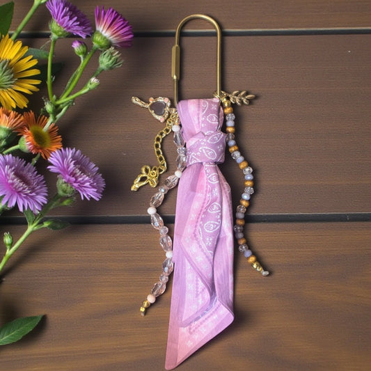 Blush & Brass Carabiner Clip Charm